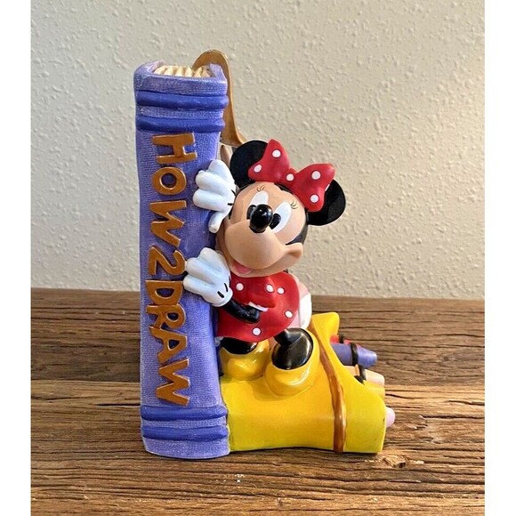 Disney Mickey and Minnie Mouse How 2 Draw Sketches Bookends Used - Picture 7 of 16